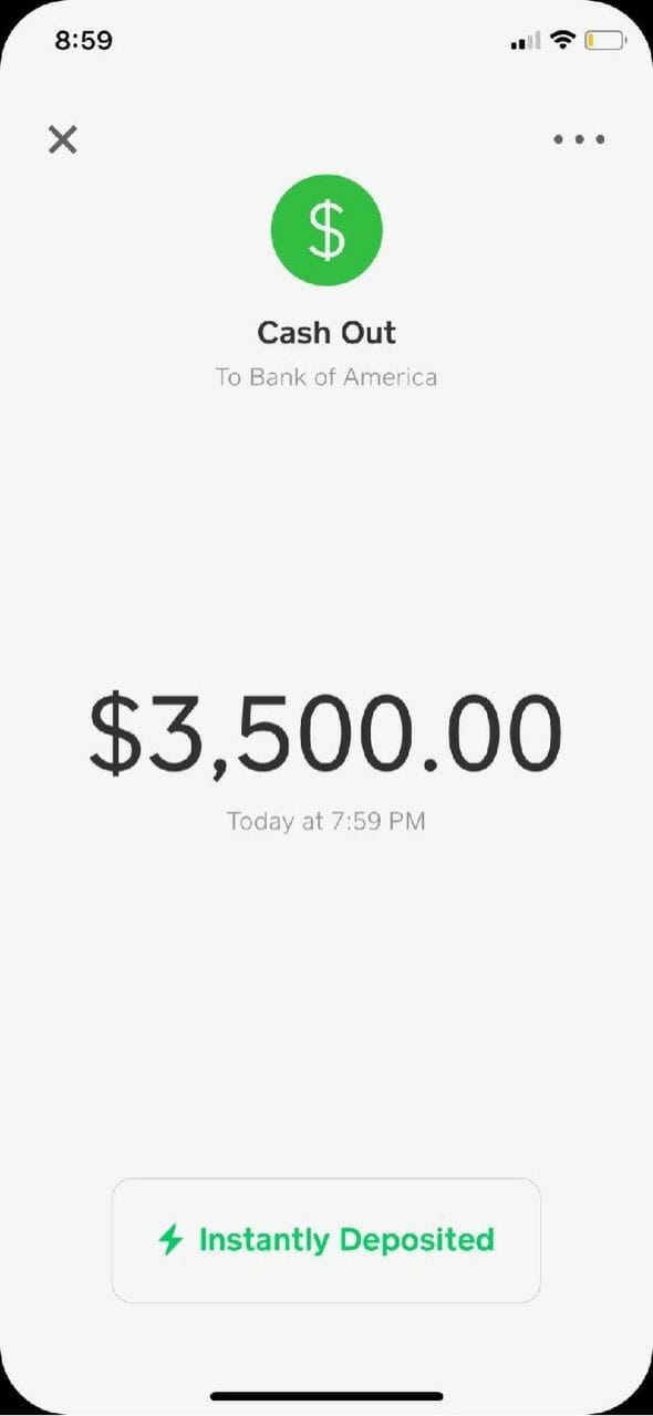 Cashapp transfers straight to your cash app account