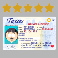 High Quality USA DRIVERS LICENSE  TEMPLATE front and back